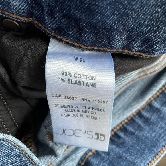 Joe's Jeans Medium Wash High Rise Skinny Jeans Size 24 - Picture 8 of 11